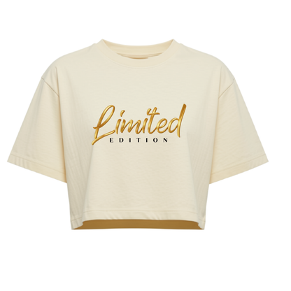 Women’s Vintage Cropped T-Shirt | Limited Edition Hipster Streetwear Top