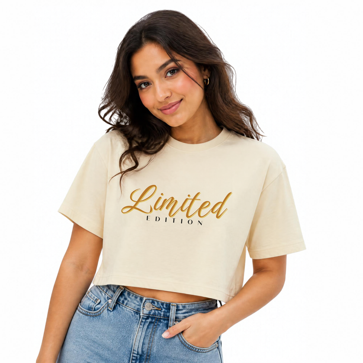 Women’s Vintage Cropped T-Shirt | Limited Edition Hipster Streetwear Top